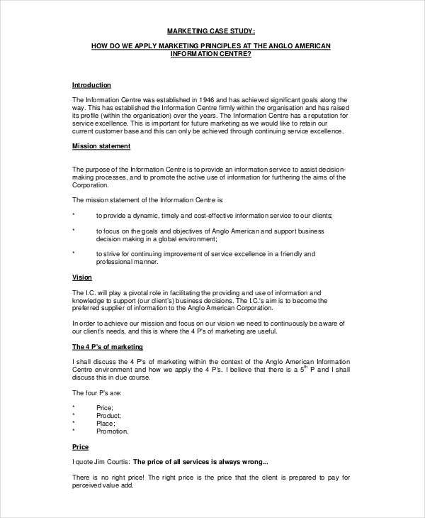 10-case-study-templates-free-sample-example-format