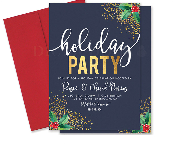 37+ Christmas Party Invitation Templates - PSD, Vector AI, EPS