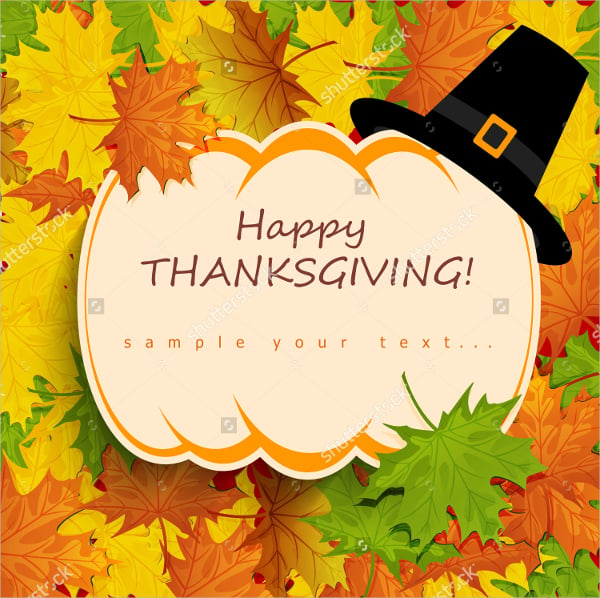 30+ Beautiful Happy Thanksgiving Cards Free PSD, Vector AI, EPS Format Download Free