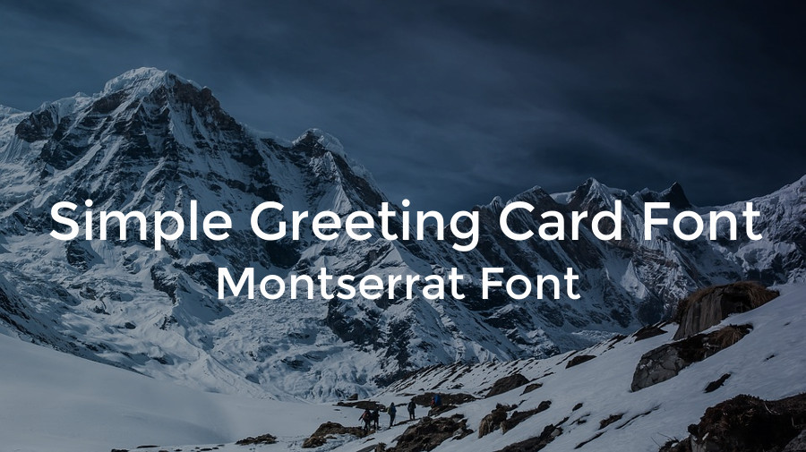 19+ Greeting Card Fonts