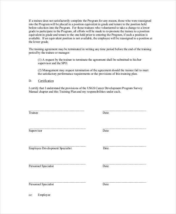 17+ Training Plan Templates Word, PDF, Apple Pages