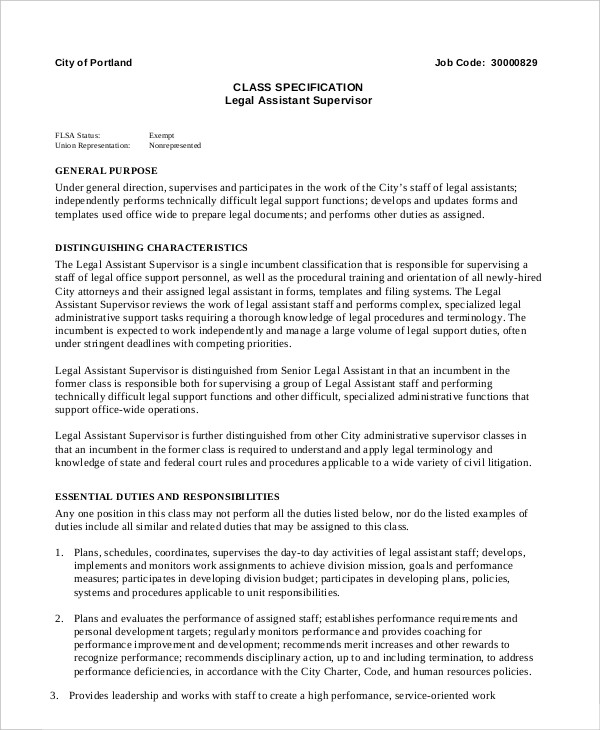 11-legal-assistant-job-description-templates-pdf-doc