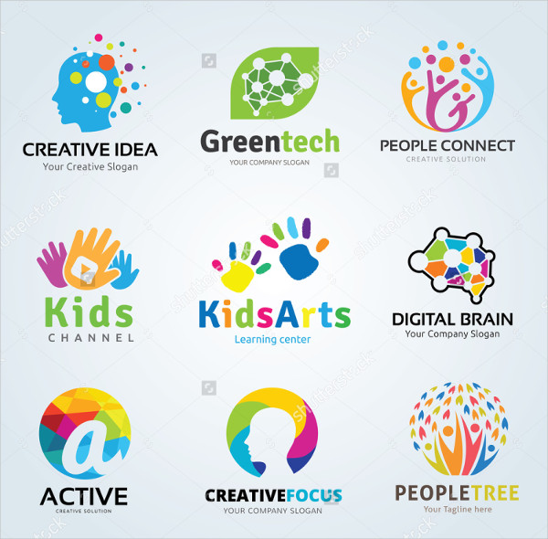 kids logo template