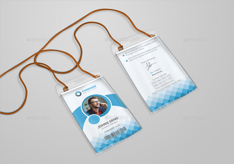 45+ Creative ID Card Designs - Illustrator | MS Word | Pages ...