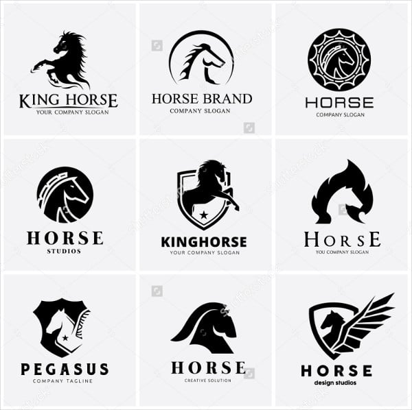 vector-horse-logo-template