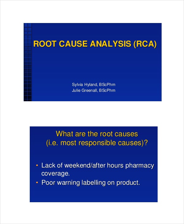 free safety root cause analysis template