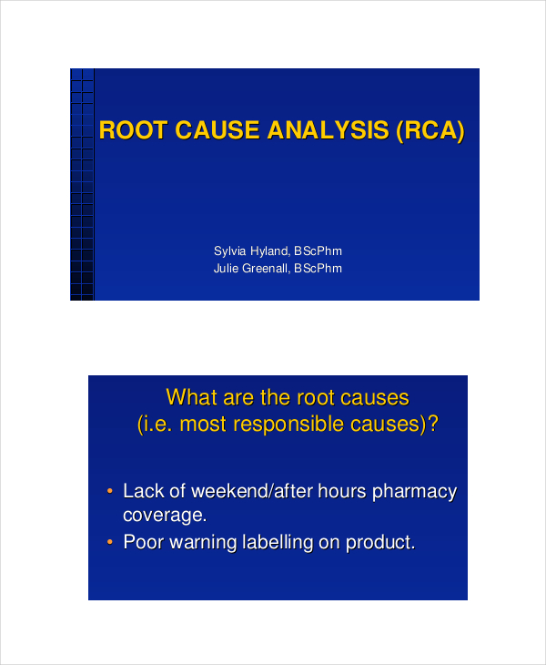 18+ Simple Root Cause Analysis Templates - Word, PDF