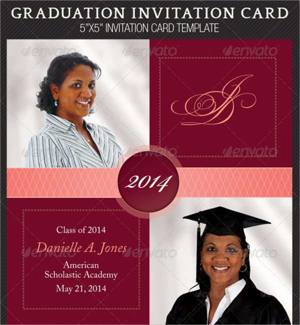 graduation invitation template