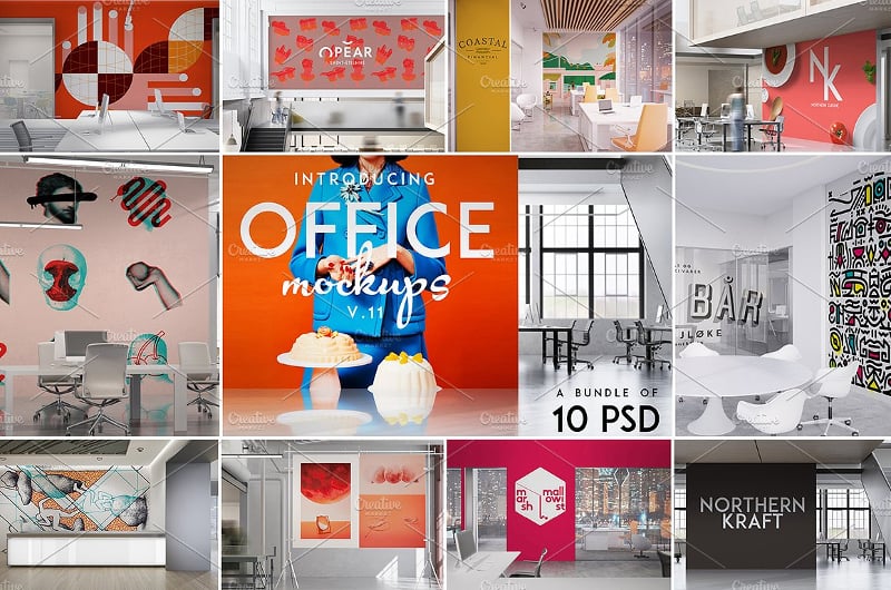 Download 19+ Modern Office Branding Mockup Designs & Templates ...