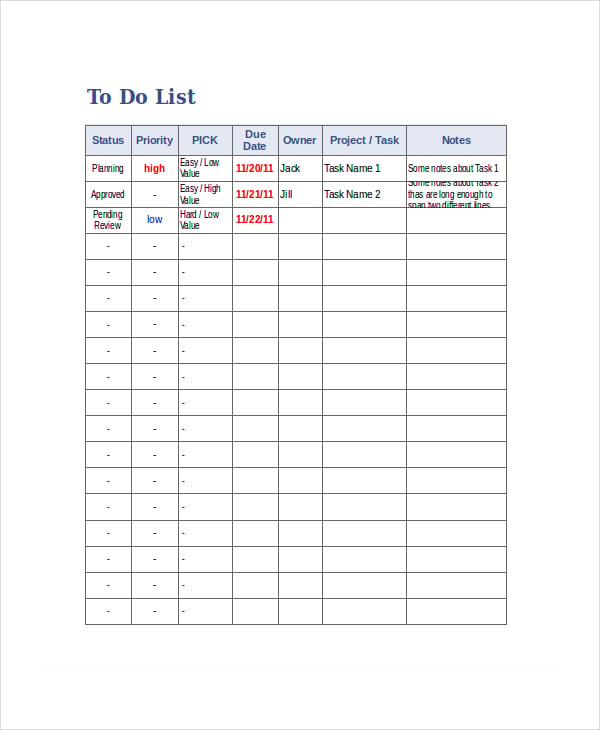 to-do-checklist-template-excel