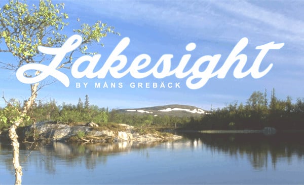 lakesight personal use only font