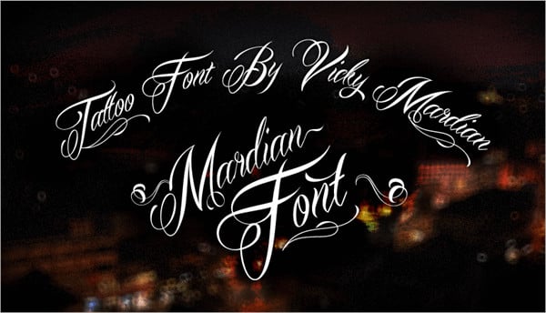 mardian demo font