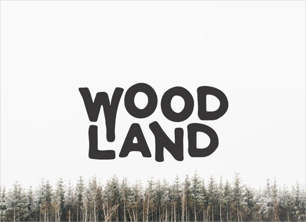 woodland font