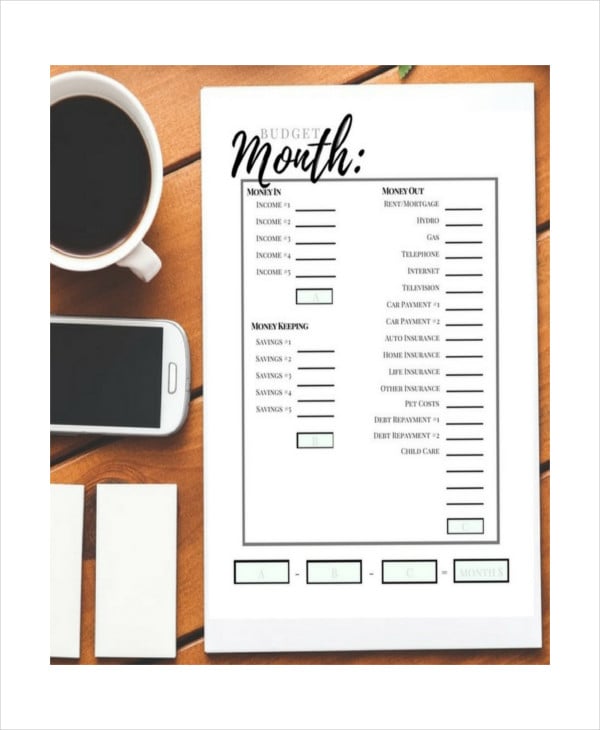 home-monthly-budget-template