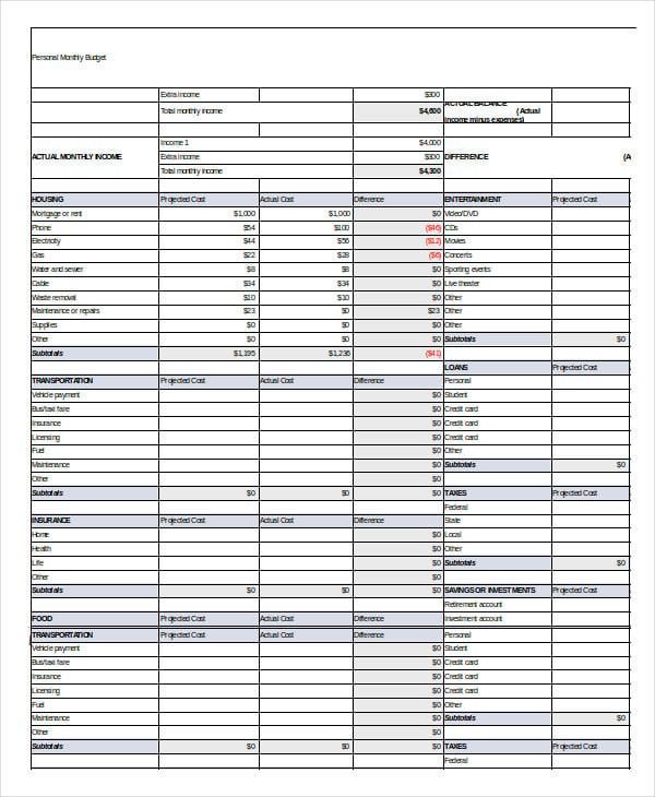 Blank Monthly Budget Template from images.template.net