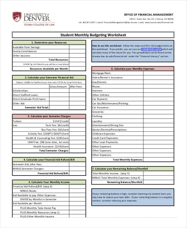 student-monthly-budgeting-worksheet