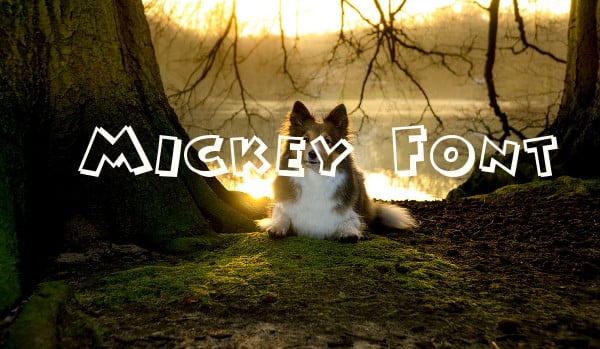 mickey-font