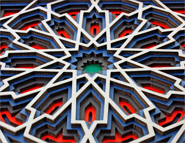 craft design geometric pattern