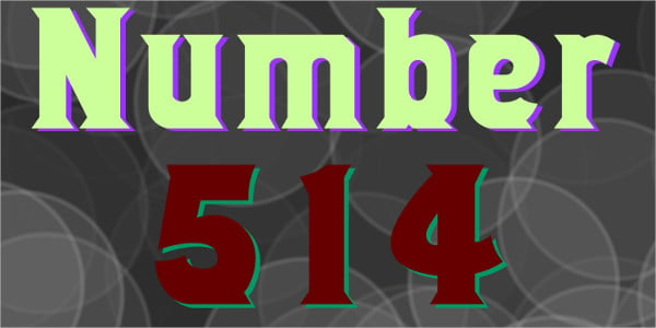 racing number font