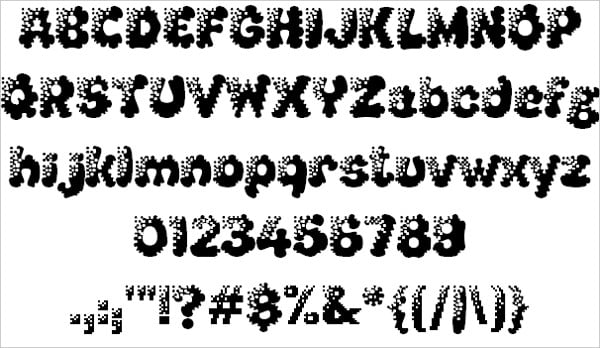 18 Bubble Letter Fonts Free Ttf Otf Format Download Free
