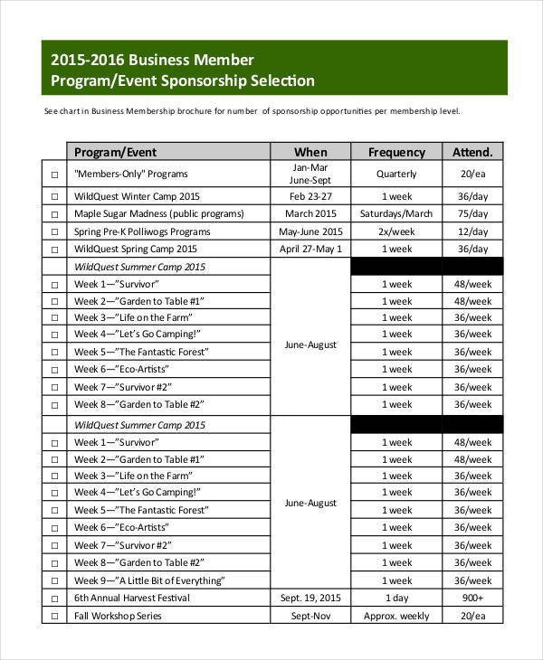 sponsorship events 2016 pdf brisbane