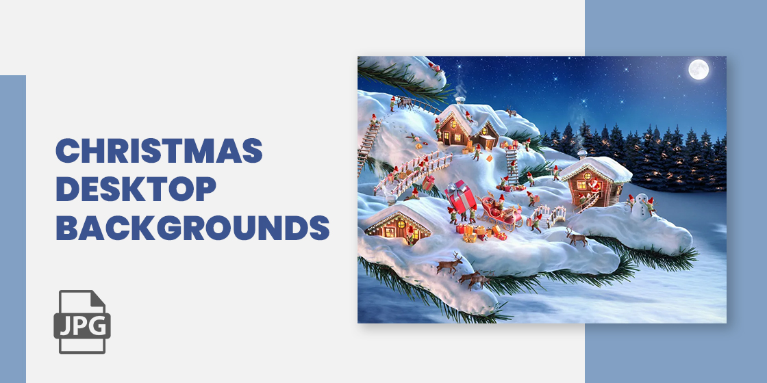 72+] Free Christmas Backgrounds Wallpaper