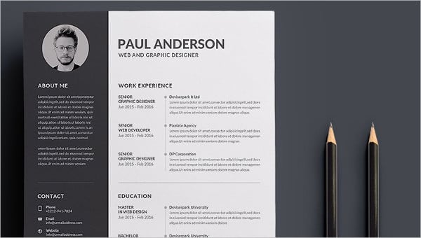 reverse chronological resume template word free download pdf