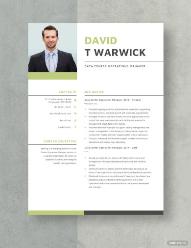 12+ Operations Manager Resume - Free Sample, Example, Format | Free ...