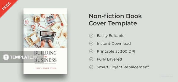 free small business book cover template