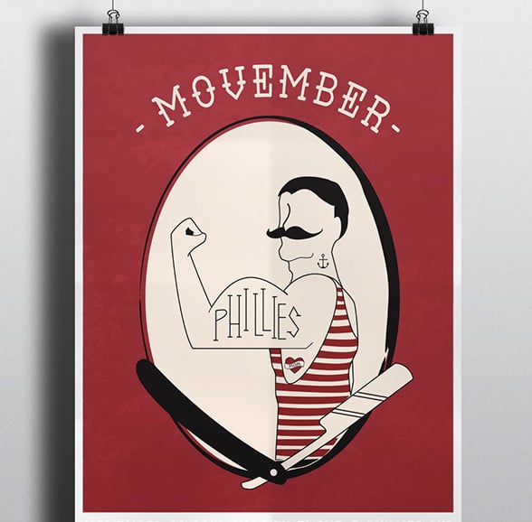 movember poster template