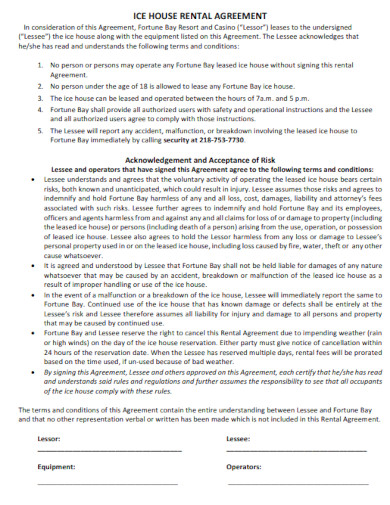 House Rental Agreement - 14+ Word, PDF Documents Download