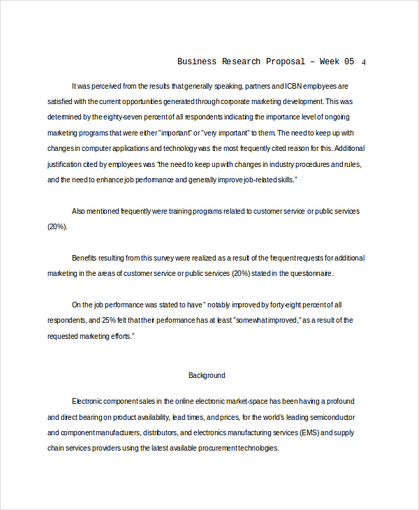 Example of educational research proposal image