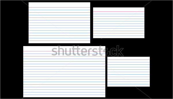 17 Index Card Templates Free PSD Vector AI EPS Format Download