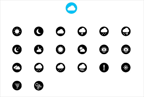 Download 23+ Weather Icons - Free PSD, Vector AI, EPS Format ...