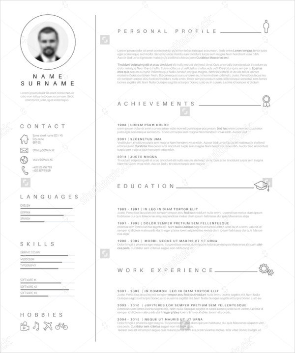 18+ Infographic Resumes - Free PSD, Vector AI, EPS Format Download