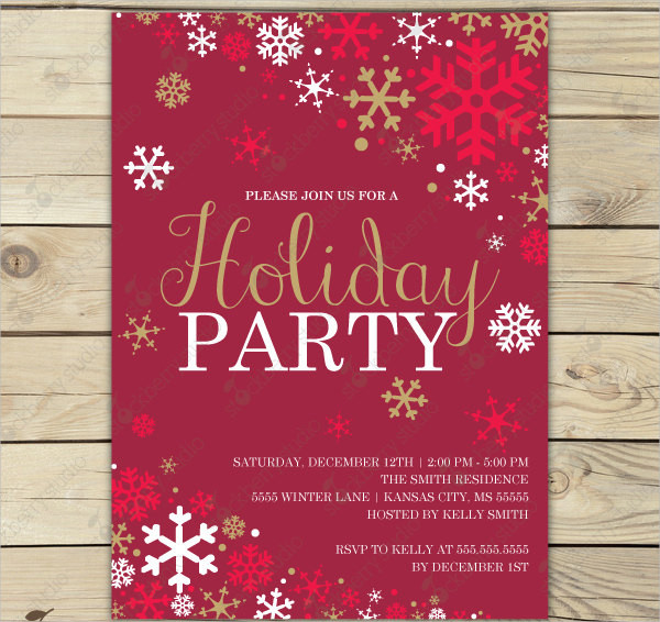 19+ Holiday Party Invitations - Free PSD, Vector AI, EPS Format Download