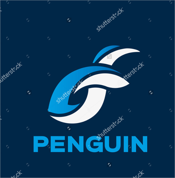 business design penguin logo