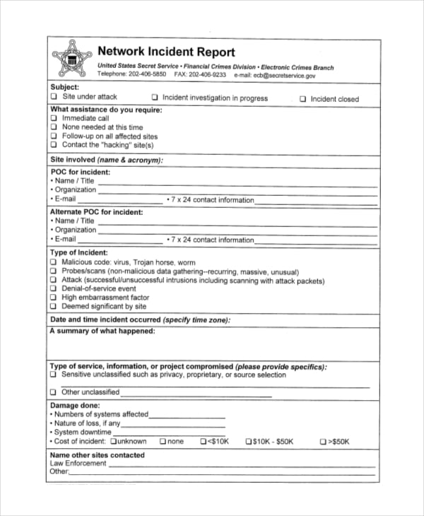 how to write an incident report nursing