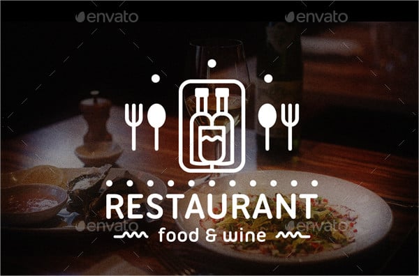 restaurant and food logo