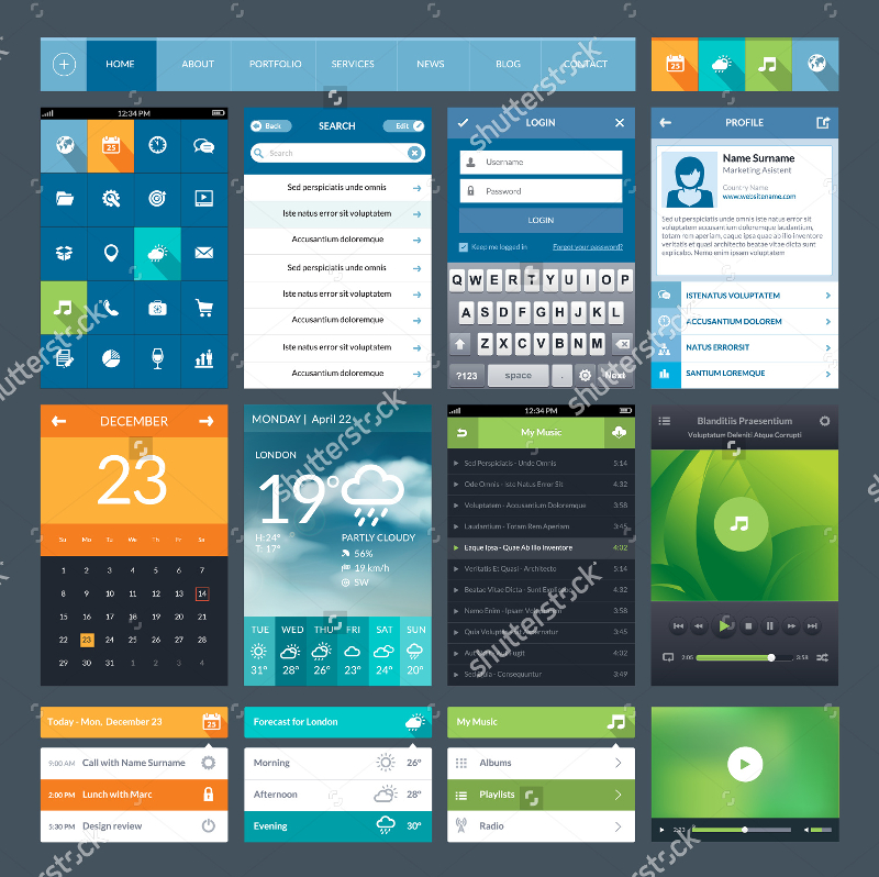 20+ Mobile Calendar Designs