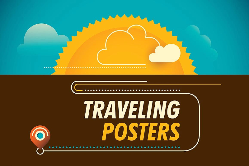 Beautiful Travel Poster 27+ Free Design Templates