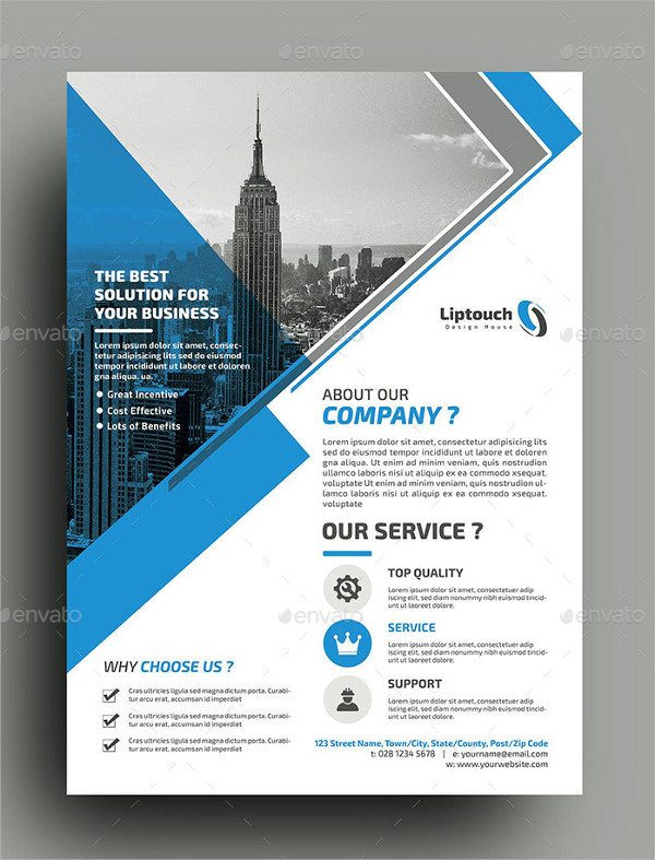 multipurpose business flyer