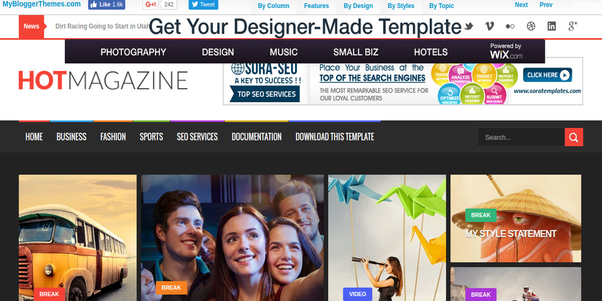 15+ Free Blogger Themes & Templates | Free & Premium Templates