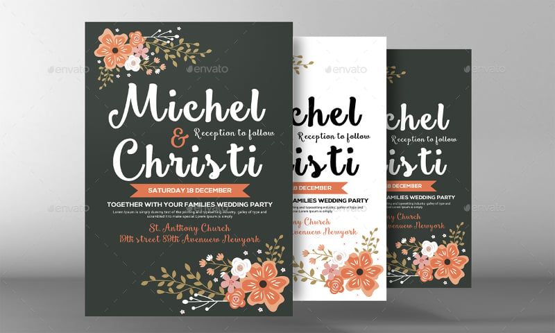 26+ Beautiful Invitation Card Designs - Word, PSD, AI, Pages | Free