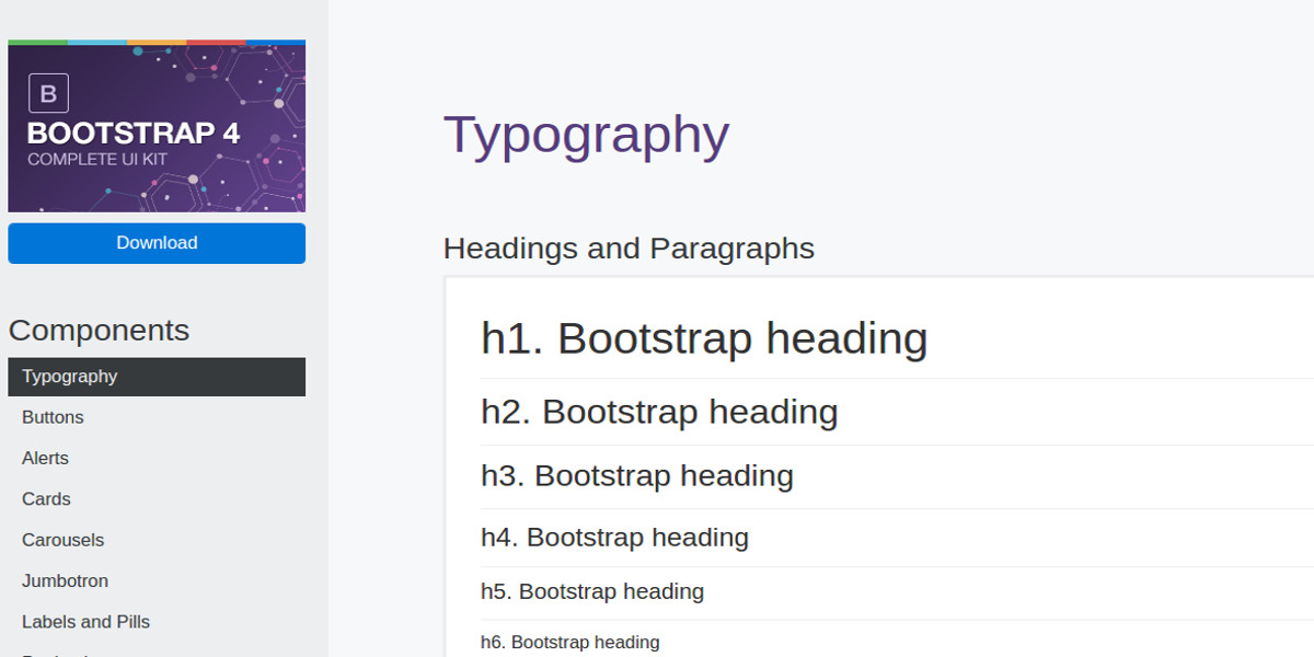 library bootstrap theme
