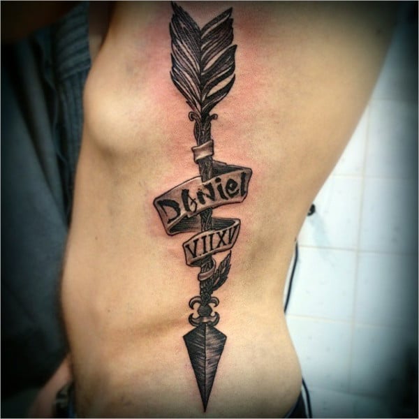 amzing arrow tattoo design