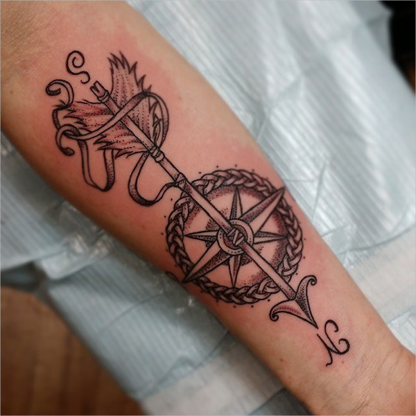 Compass Tattoo Meaning: Symbolism and Interpretations | Tattoos with  meaning, Compass tattoo meaning, Compass tattoo