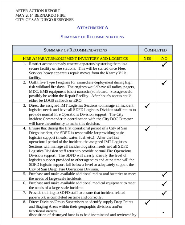 Emergency Preparedness Action Plan Template