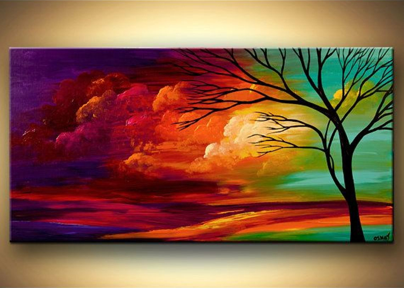 20+ Beautiful Tree Paintings