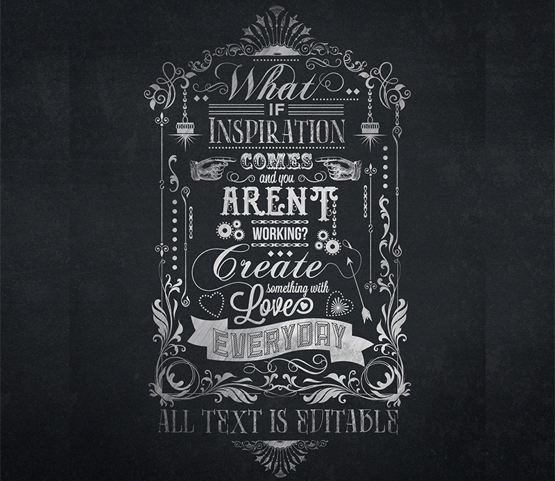 22+ Beautiful Chalkboard Posters Free & Premium Templates